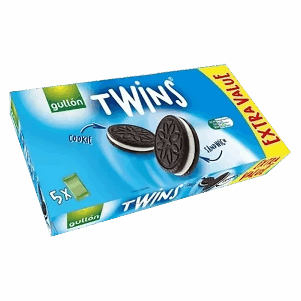 Gullon Twins Sandwich Classico Biscotto Ripieno Scatola 220g