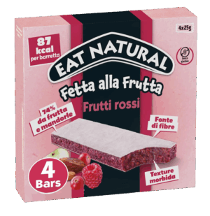 Eat Natural Fette alla Frutta Frutti Rossi 100g