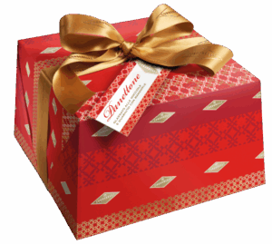 Condorelli Panettone con Glassa alle Nocciole e Mandorle 1kg