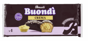 Bauli Buondì Ripieno alla Crema Ricoperto 184g