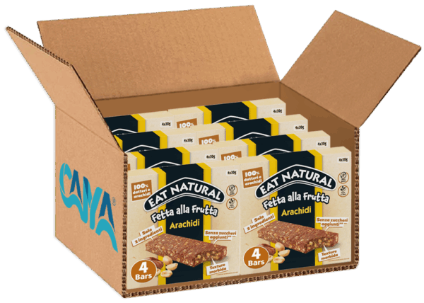 Eat Natural Fetta alla Frutta Arachidi 120g - immagine 2