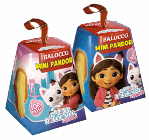 Balocco Mini Pandoro Gabby's Dollhouse 80g