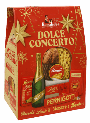 Regalidea Strenna Dolce Concerto Rossa 6 Pezzi