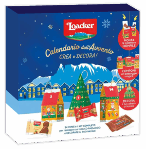 Loacker Calendario dell'Avvento 222g