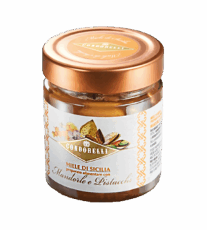 Condorelli Miele con Mandorle e Pistacchi di Sicilia 250g
