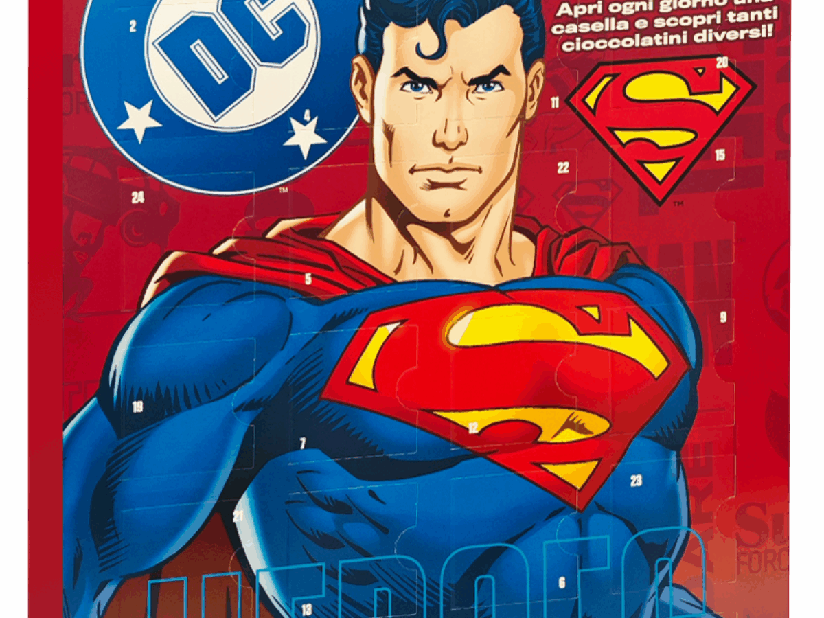 Dekora Calendario Dell'Avvento Justice League 2025 - 24 Cioccolatini Al Latte (50g) Con Batman, Superman E Wonder Woman - Calendario Bambini Supereroi DC - 6