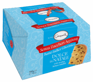 Giampaoli Dolce di Natale con Uvetta e Senza Canditi 600g