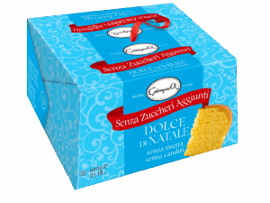 Giampaoli Dolce di Natale Senza Uvetta e Canditi 600g