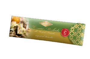 Condorelli Torrone Morbido alle Mandorle e Pistacchi Ricoperto al Pistacchio 150g