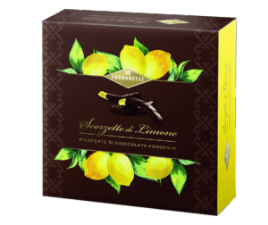 Condorelli Scorzette di Limone Ricoperte di Cioccolato Fondente 250g