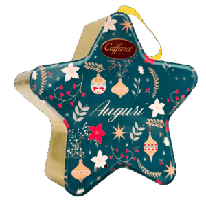 Caffarel Stellina in Latta con Cioccolatini al Latte e al Caramello 85g