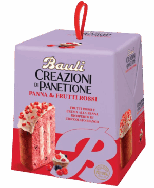 Bauli Creazioni di Panettone Panna e Frutti Rossi 450g