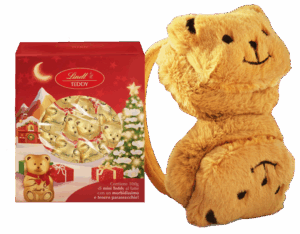 Lindt Paraorecchie Teddy con Orsetti 100g