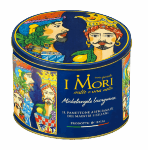 I Mori Panettone in Latta Nero Modicano 1kg