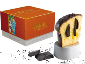 I Mori Panettone Nero Modicano Scatola 1kg