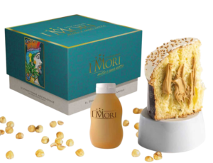 I Mori Panettone Nocciola + Vasetto Crema Nocciola 1kg