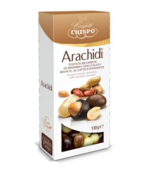 Crispo Arachidi Tostate e Ricoperte 130g