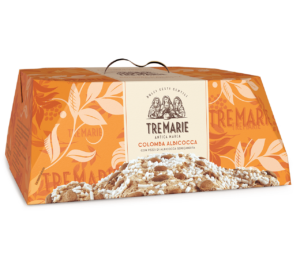 Tre Marie Colomba Albicocca con Pezzi di Albicocca Semicandita 1Kg
