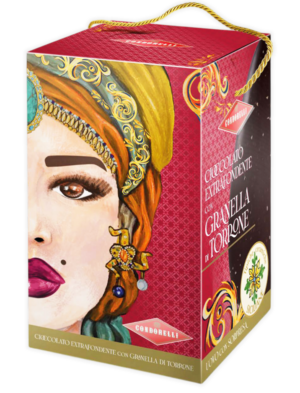 Condorelli DolceSalato Uovo Extra Fondente Granella di Torrone 250g