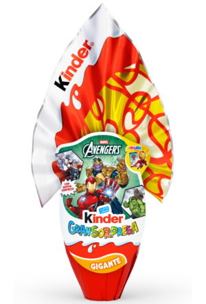Kinder GranSorpresa Gigante Uovo Avengers 320g