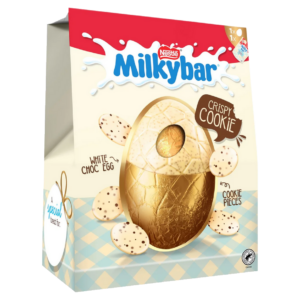 Milkybar Crispy Cookie Uovo di Cioccolato Bianco con Buttons 236g