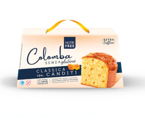 NutriFree Colomba Classica con Canditi Senza Glutine 550g