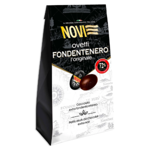 Novi Ovetti Fondentenero Cioccolato Extra Fondente Intenso 160g