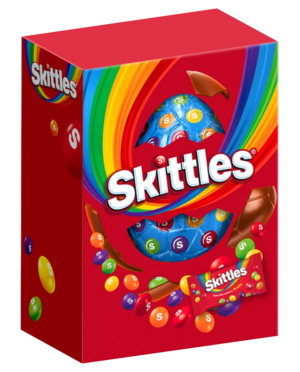Skittles Uovo al Cioccolato al Latte con Caramelle 165g