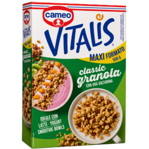 Cameo Vitalis Granola Classic con Uva Sultanina 500g