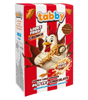 Tabby Coscia di Pollo di Cioccolato Milk Filled 50g