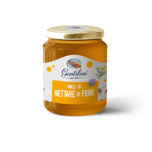 Gentilini Miele di Nettare di Fiori in Vetro 500g