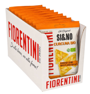 Fiorentini Si&No Curcuma Bio Mini Gallette Box 10x20g