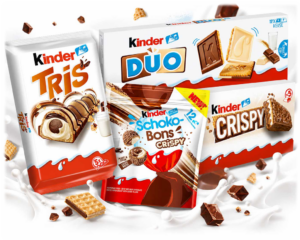 Kinder Mix Limited Edition 4 Pezzi: Duo, Tris, Crispy, SchokoBons Crispy