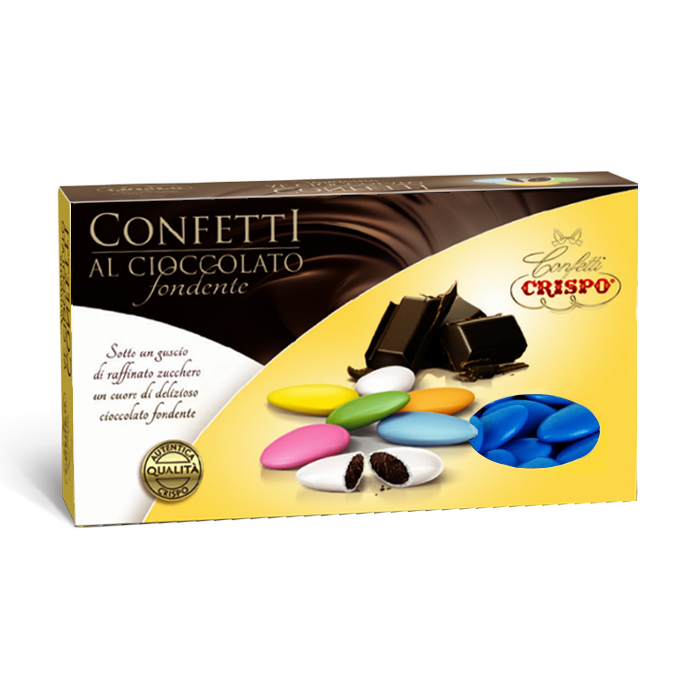 Crispo Confetti BLU al Cioccolato Fondente 1kg
