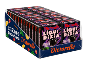 Dietorelle Caramelle Gommose Liquirizia Box 20x27g