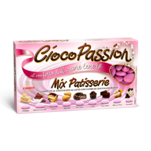 Crispo CiocoPassion Confetti Mix Patisserie ROSA Cioccolato al Latte Gusti Assortiti 1kg