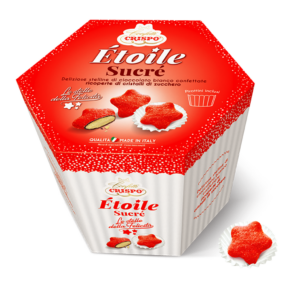 Crispo Confetti Etoile Sucrè Rosso 500g
