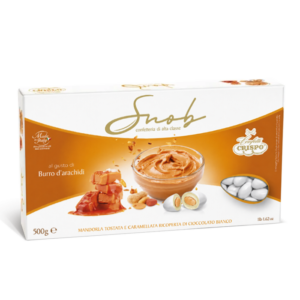 Crispo Snob Alta Classe Confetti al Gusto Burro d'Arachidi 500g
