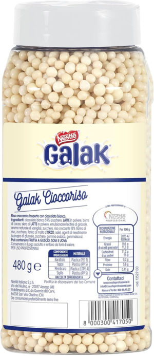 Galak Cioccoriso Cioccolato Bianco 480g