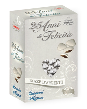 Crispo Cuoricini 25 Anni di Felicità 500g