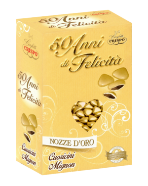 Crispo Cuoricini 50 Anni di Felicità 500g