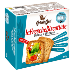 GrissinBon Le Fresche Biscottate Salate e Sfiziose 250g