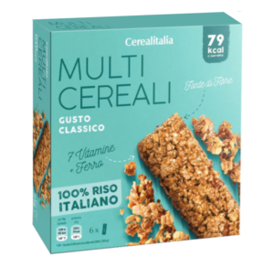 Cerealitalia Multi Cereali Barrette Gusto Classico 126g