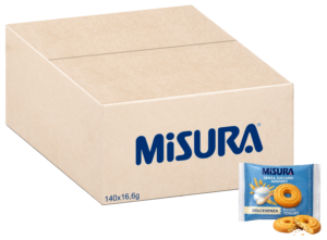 Misura Dolcesenza Biscotti Yogurt Monodose Box 140x16,6g