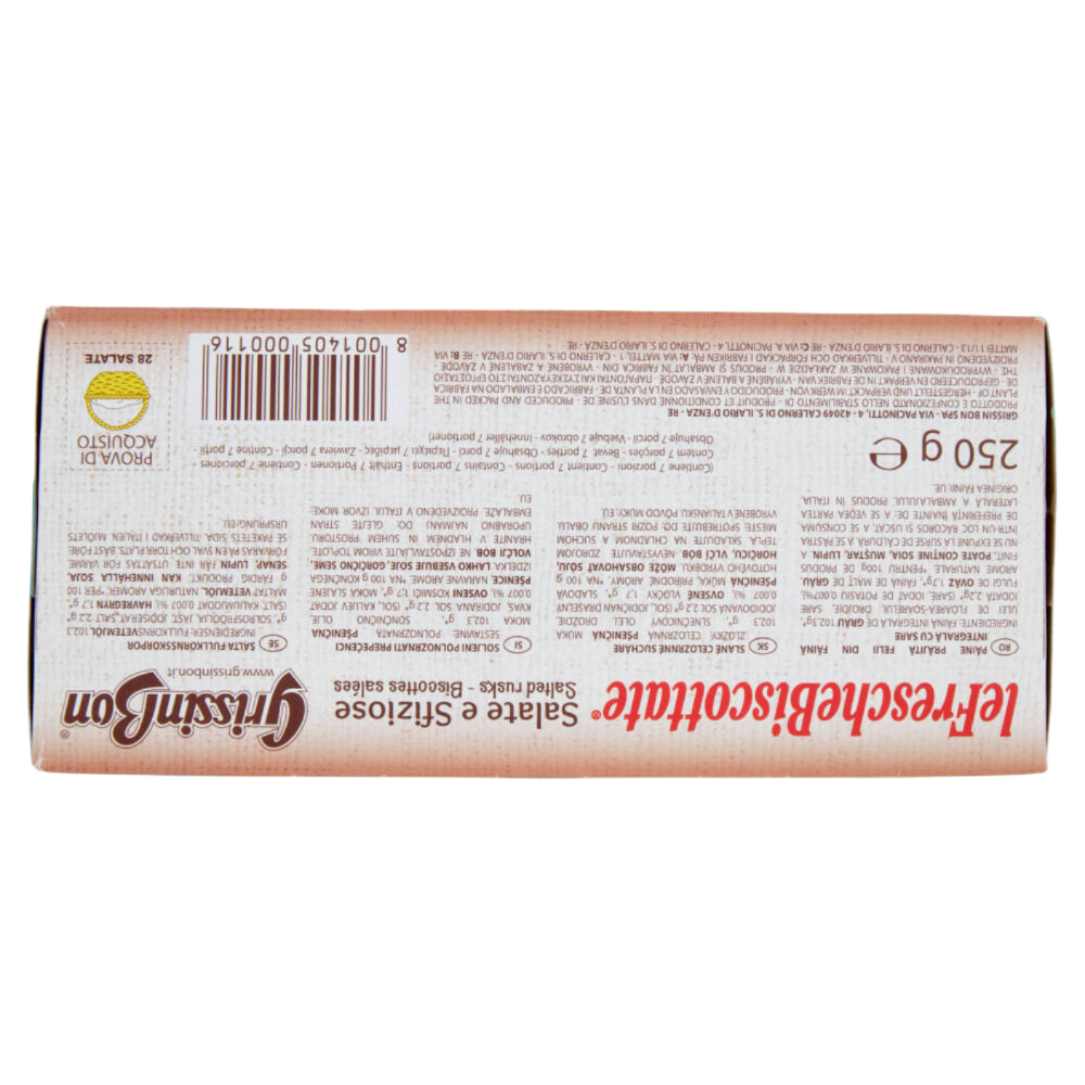 GrissinBon Le Fresche Biscottate Salate e Sfiziose 250g - immagine 6
