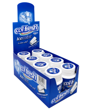 Colfresh Icemint Chewing Gum Barattoli Showbox 8x50g