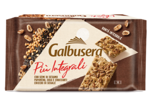 Galbusera Cracker Più Integrali con Semi e Chicchi di Segale 380g