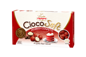 Crispo CiocoSoft Confetti Red Velvet 900g