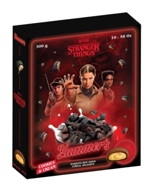 Yummer's Stranger Things Cereali Cookies e Cream 300g