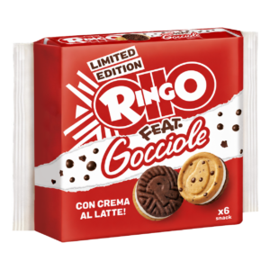 Ringo feat. Gocciole Biscotti Farciti 165g